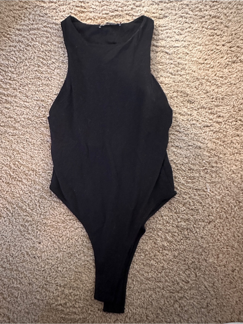black zara bodysuit
